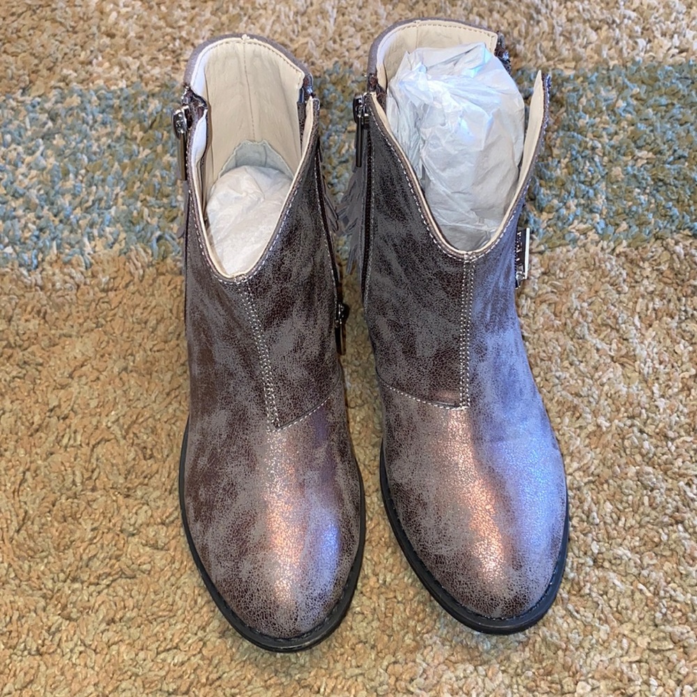 Kenneth Cole girls dress boots.